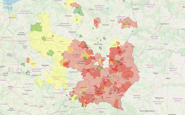 An "Atlas of Hate" Maps Poland's Anti-LGBTQ Governments