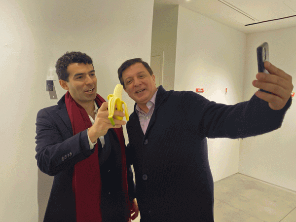 The Artist Who Ate the Art Basel Banana Returns With a Surprisingly Sentimental Exhibition of His Own