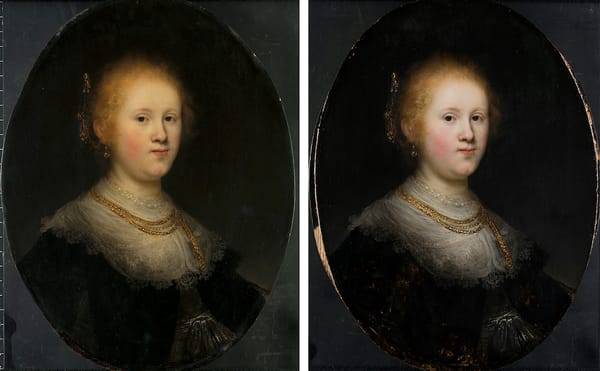 Genuine Rembrandt Revealed Under Layers of Varnish After Restoration