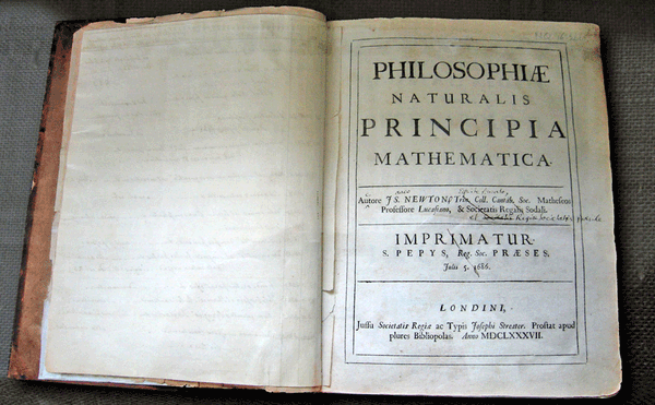 Rare Copy of Newton’s Principia Mathematica Discovered