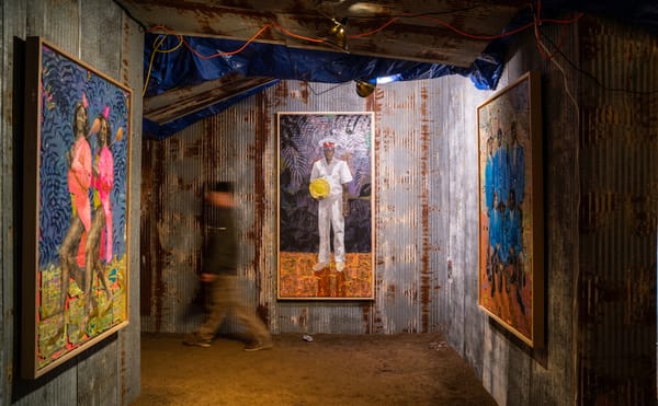 Derek Fordjour Considers the Precariousness of Shelter