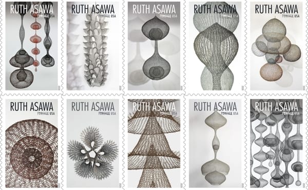 Ruth Asawa Artworks Grace New US Postage Stamps