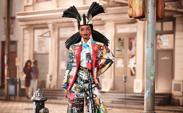 Barbie’s Back, as Basquiat?