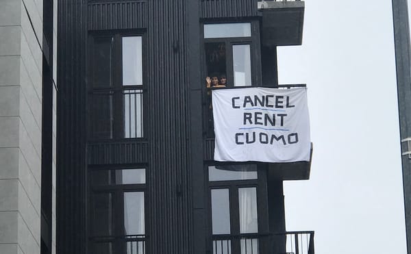 As #CancelRent Movement Grows in NYC, Two Artists Start Their Own Strike