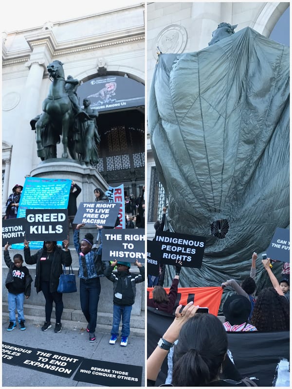 Week in Review: NYC Theodore Roosevelt Statue Will Be Removed; New Orleans Museum Workers Expose Racism