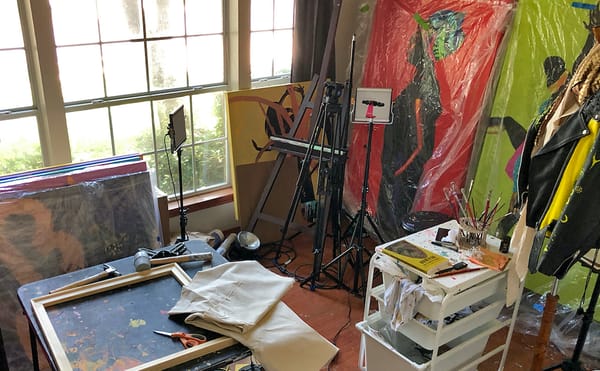 A View From the Easel During Times of Quarantine