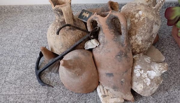 Ancient Roman Artifacts Discovered in Spanish Seafood Shop During Routine Food Inspection