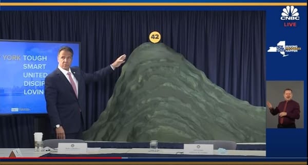 New York Governor Cuomo’s COVID-19 “Mountain” Sculpture Is as Bad as It Sounds