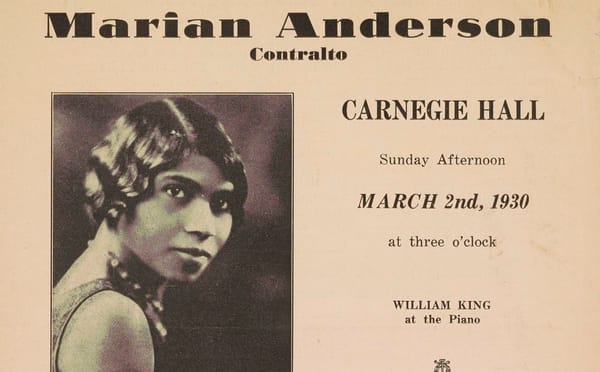 See Newly Digitized, Public Archives on Recitalist Marian Anderson’s Life and Work