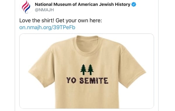 A Jewish Museum Is Selling Out of Its “YO SEMITE” Shirts Since Trump’s Blunder