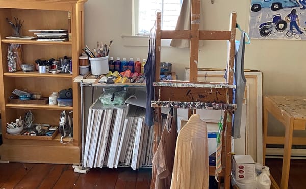 A View From the Easel During Times of Quarantine