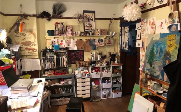 A View From the Easel During Times of Quarantine