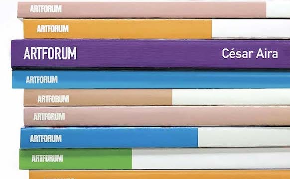 César Aira Portrays Artforum as an Object of Desire
