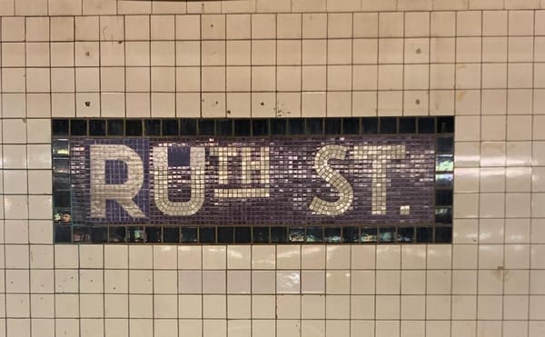 An Artist Turned a Subway Station Into a Tribute to Ruth Bader Ginsburg