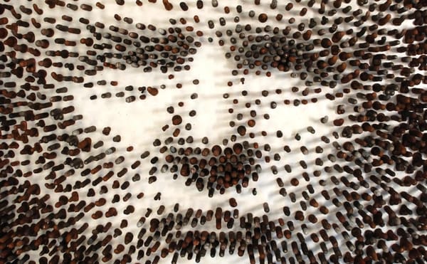 SCROTUS: An Artist Created a Giant Portrait of Trump Using Vintage Dildos