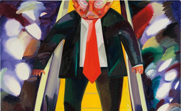 A Dana Schutz Portrait of Trump Just Sold For More Than $711,000