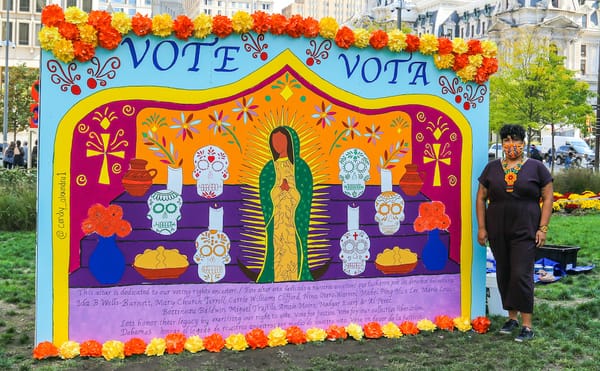 Colorful and Loving Murals in Philadelphia Are Inspiring People to Vote