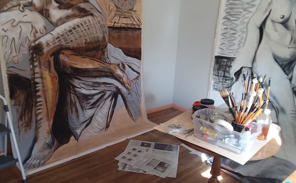 A View From the Easel During Times of Quarantine