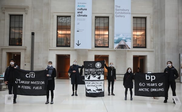 Climate Activists Crash Arctic Exhibition at British Museum to Protest Oil Funding