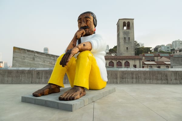 A Statue of Leonard Peltier, Leader of 1970s American Indian Movement, Is Overlooking Alcatraz
