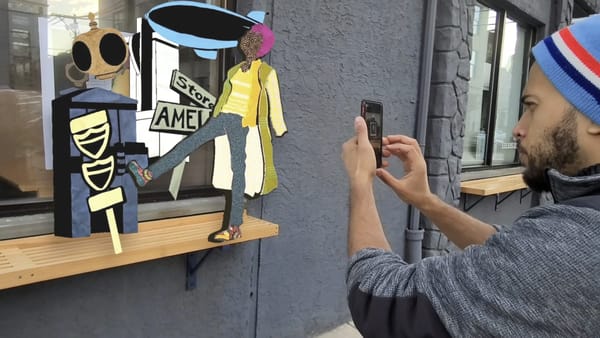 Through Augmented Reality, This Artist’s Poster Comes to Life