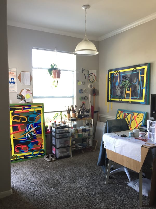 A View From the Easel During Times of Quarantine