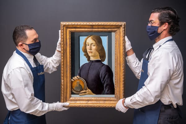 A Botticelli Portrait Becomes the Second Most Expensive Old Master Painting Sold at Auction