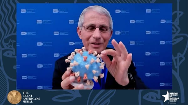 Anthony Fauci Donates His 3-D Model of COVID-19 to the Smithsonian
