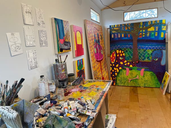 A View From the Easel During Times of Quarantine