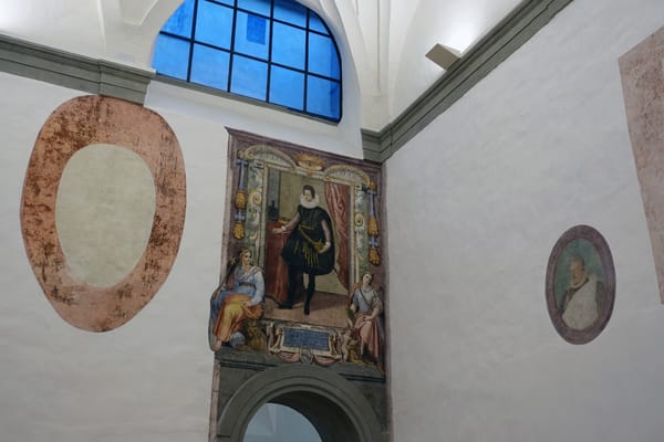 Lost Medici Family Frescoes Uncovered by Construction Workers