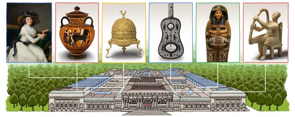 Google Doodle Celebrates the Metropolitan Museum’s 151st Anniversary
