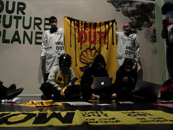 Climate Activists Occupy London’s Science Museum to Protest Shell Sponsorship