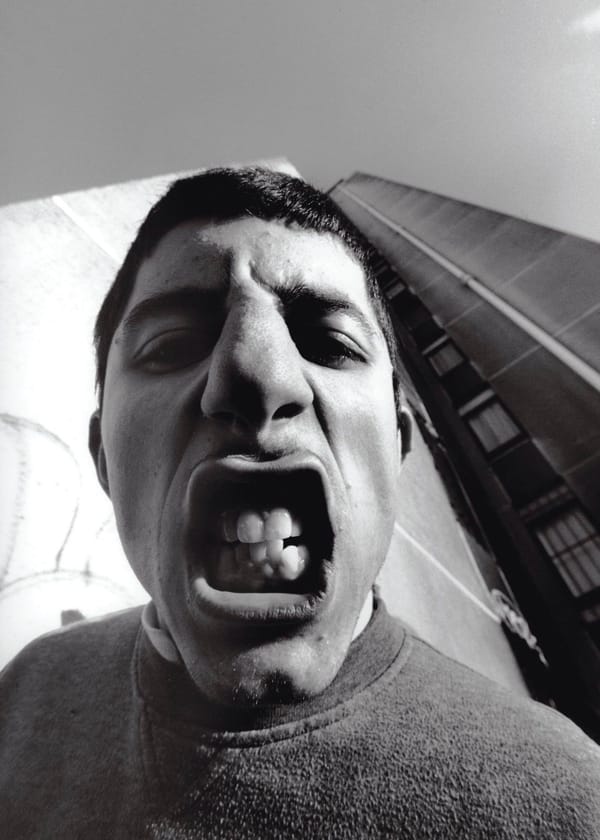 JR, Down the Barrel of the Camera