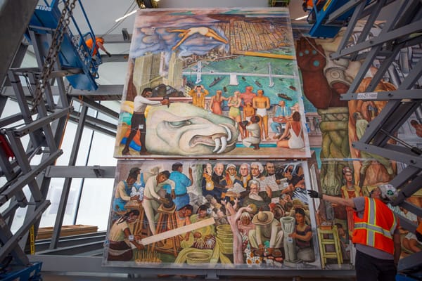 Diego Rivera’s Largest Portable Fresco Mural Is Now at SFMOMA