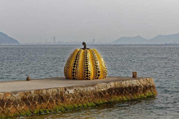 A Typhoon Swept This Yayoi Kusama Sculpture Away to Sea