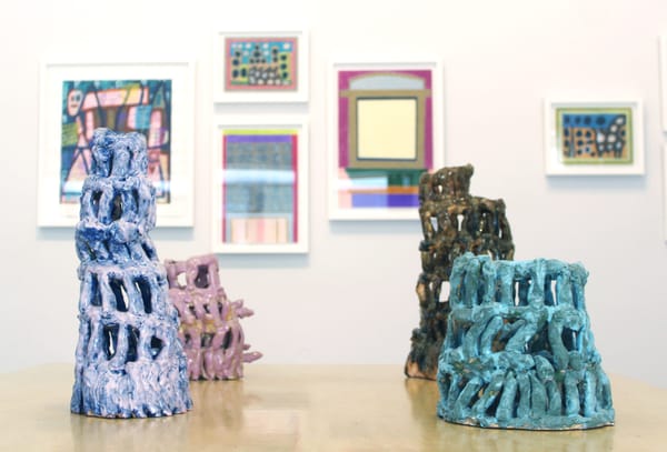 An Ode to California Architecture in Paint, Pencil, and Ceramics