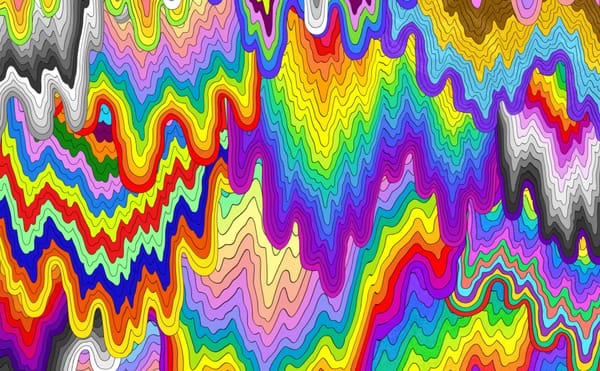 Jen Stark's Colorful World Comes to Life in Brooklyn