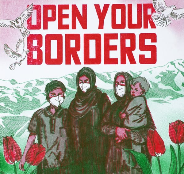 “Open Your Borders”: A Print Sale Benefits Afghan Nationals