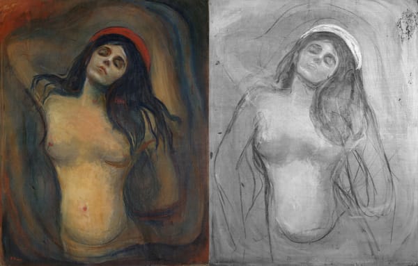Under Munch's Risqué Madonna Is a More Subdued Version, Researchers Find