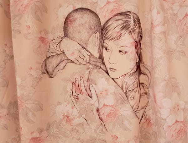 Caught in the Embrace of Shizu Saldamando’s Portraits