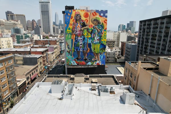 A Tender Mural Graces San Francisco’s Tenderloin District