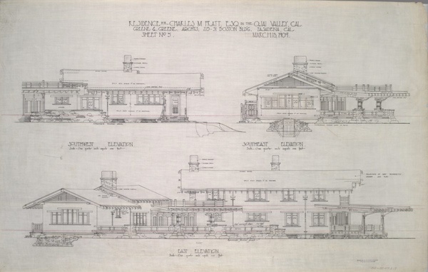 Important "Arts and Crafts" Architecture Archive Gifted to the Huntington Library