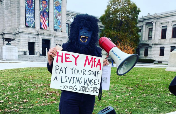 Union Workers Strike at MFA Boston, Protesting Stagnant Wages and Delayed Negotiations