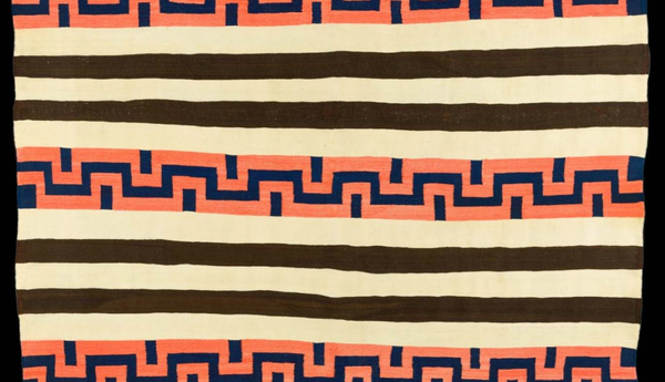 Rare 19th-century Navajo Chief's Blanket Donated to Colonial Williamsburg