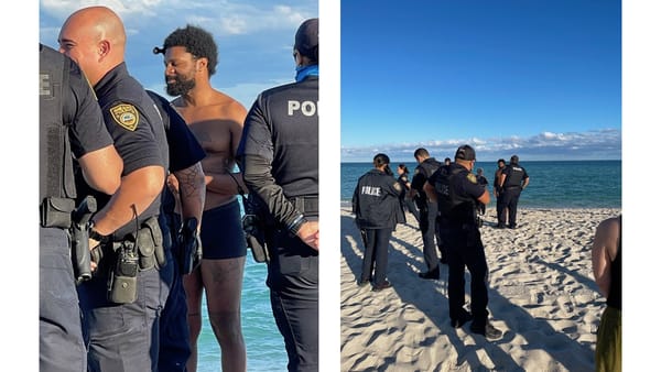 Why Was An Artist "Swarmed" By Police During a Miami Art Fair Performance?