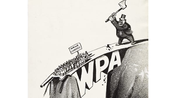William Gropper's Incisive Cartoons in Defense of the New Deal Look Familiar Today