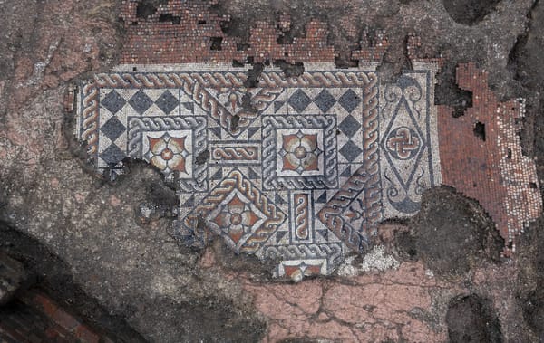 Large Roman Mosaic Discovered in Central London
