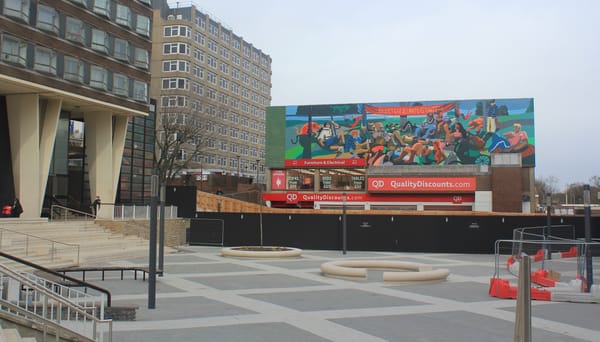 Why Paint a Building That Will Be Demolished?