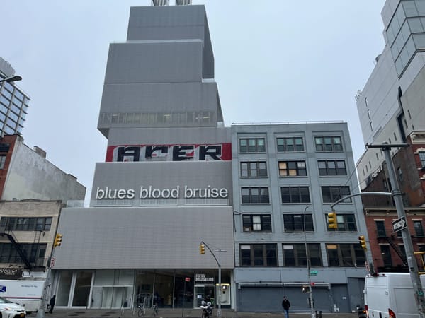 Artist Spray-Paints Massive Graffiti on New Museum
