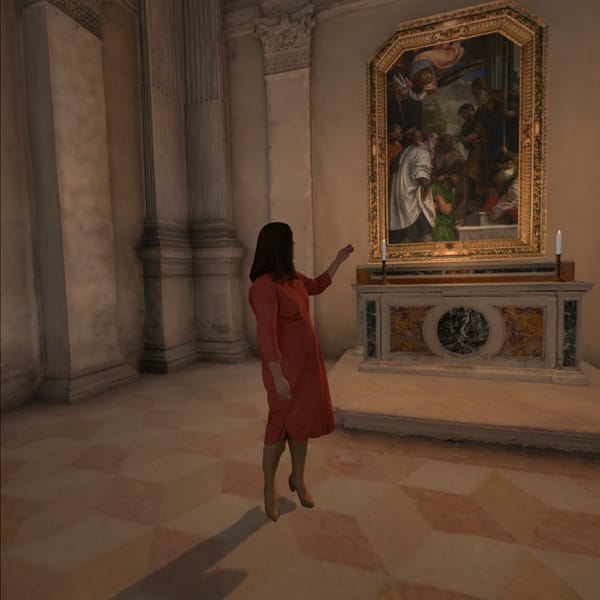 Why Is a Virtual Veronese Artwork at a Physical Museum?